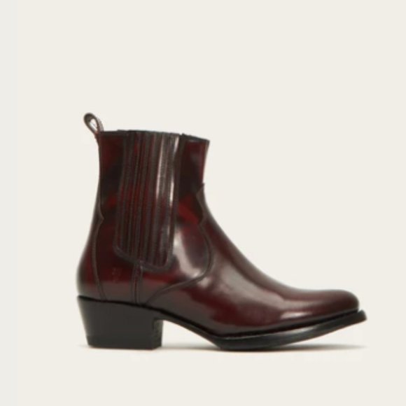 Frye Shoes - Frye Diana Chelsea Boot in Black Cherry